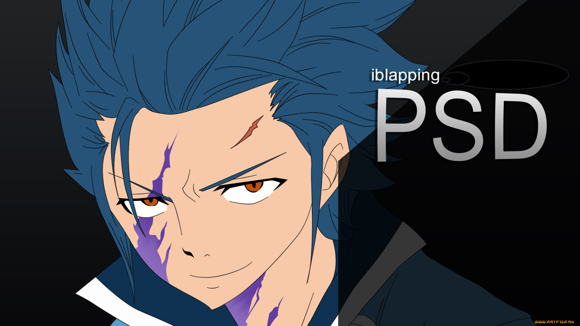 аниме, fairy, tail, грей