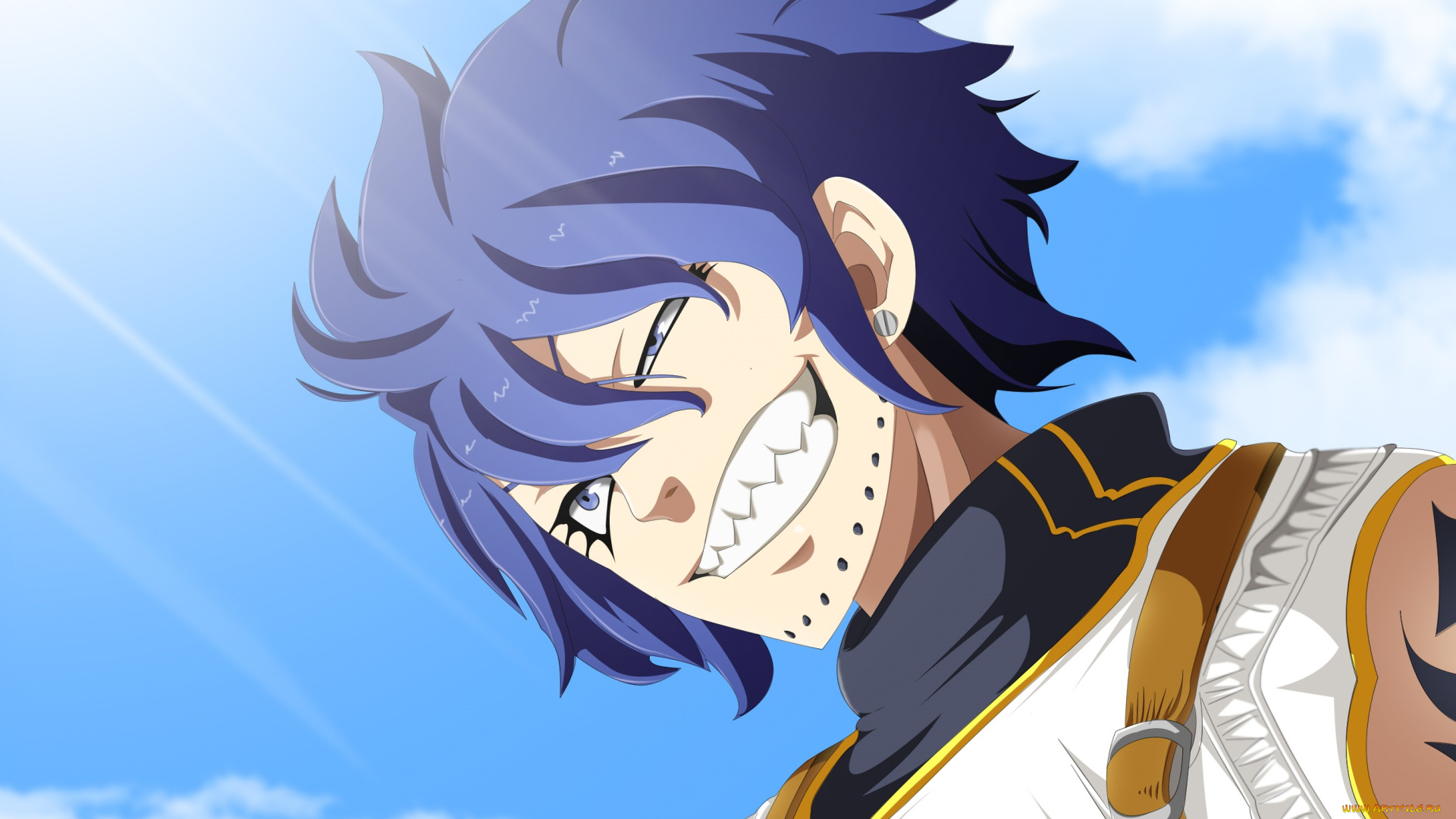 аниме, fairy, tail, хвост, феи