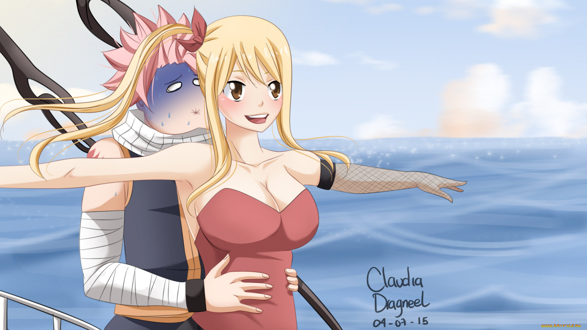 аниме, fairy, tail, хвост, феи