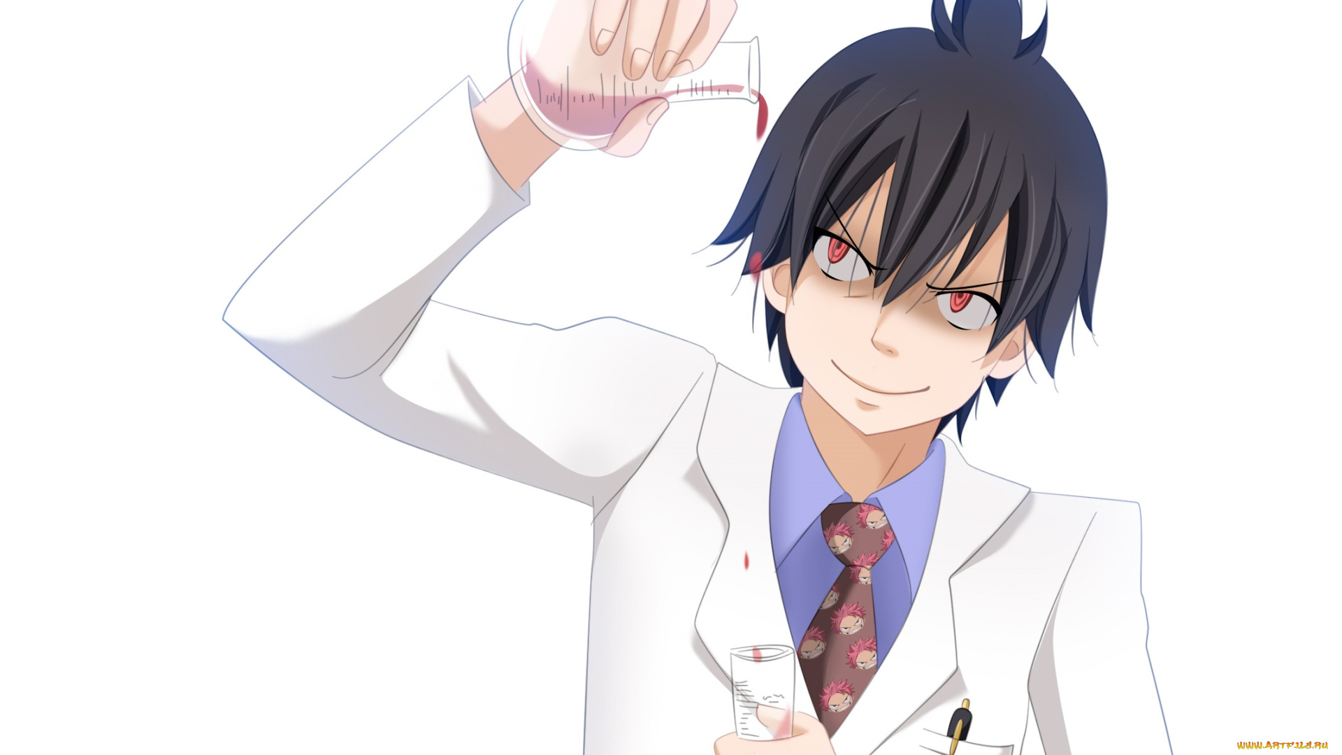 аниме, fairy, tail, зереф