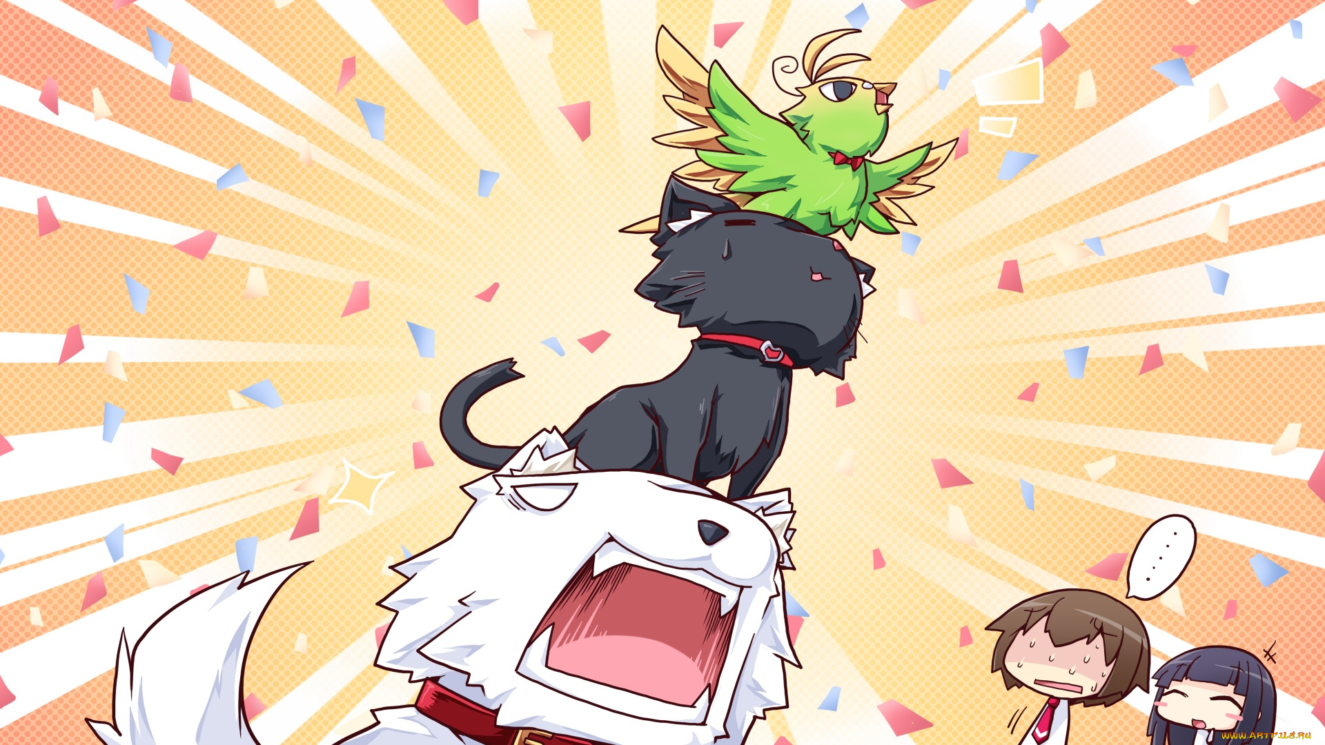 аниме, lunaris, filia