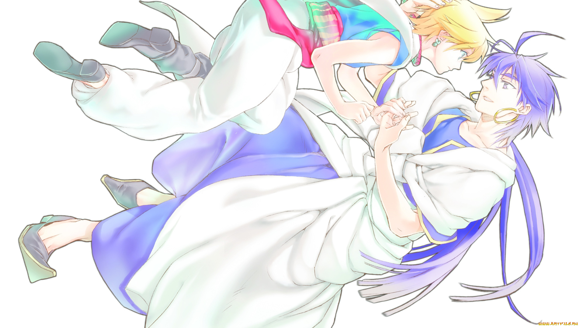 аниме, magi, the, labyrinth, of, magic, парни