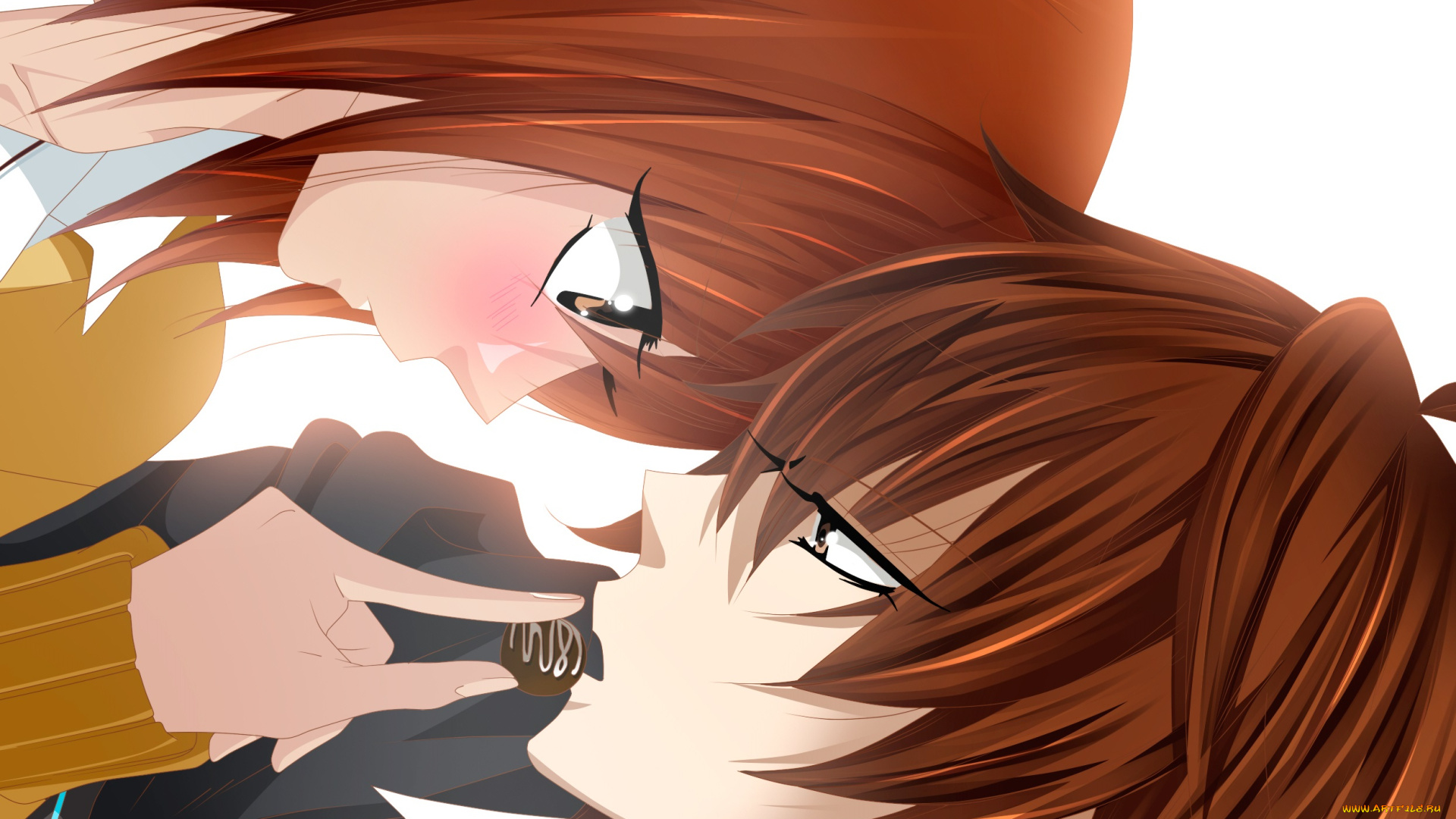 аниме, namaikizakari, двое