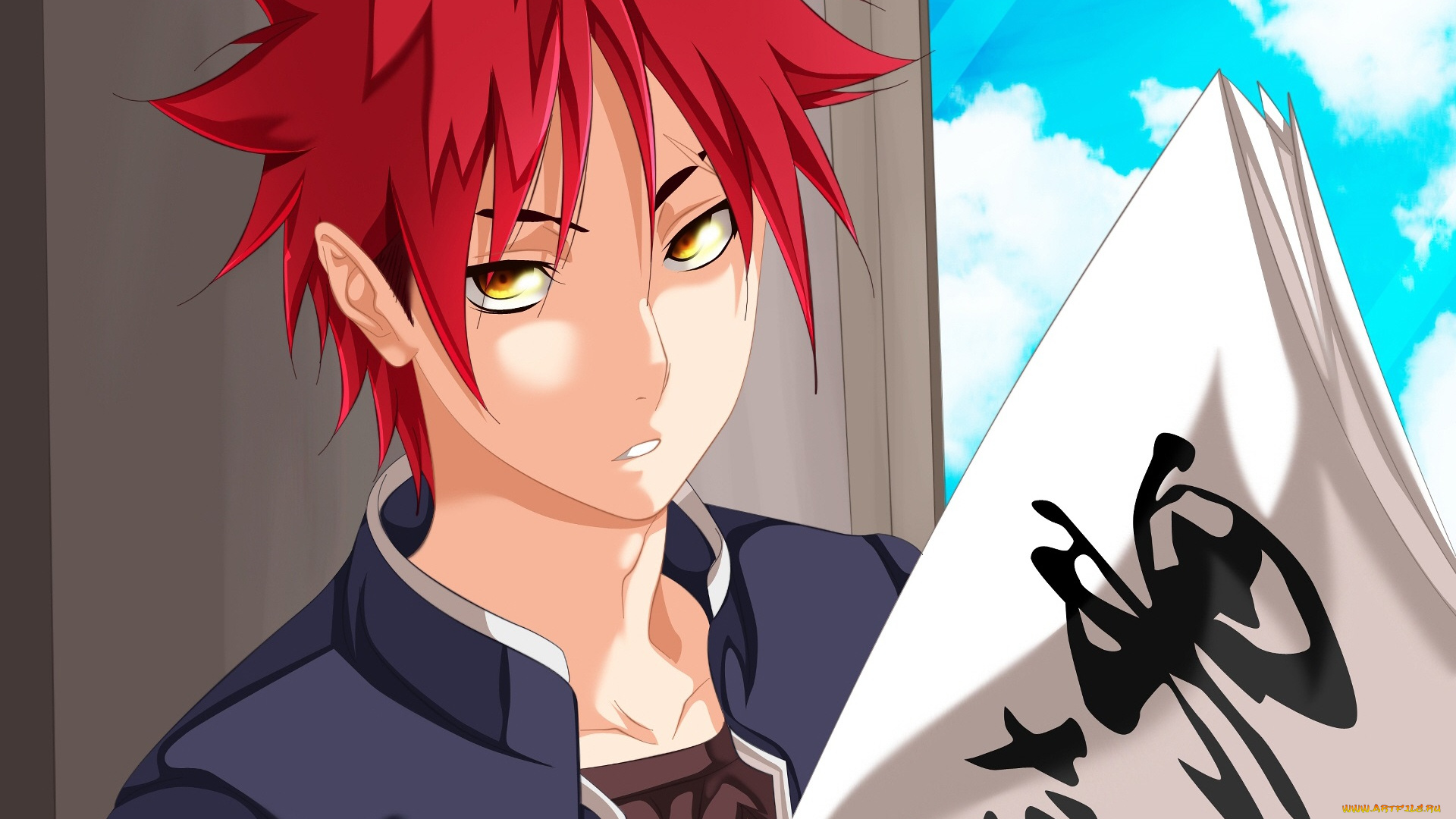 аниме, shokugeki, no, soma, парень, сома