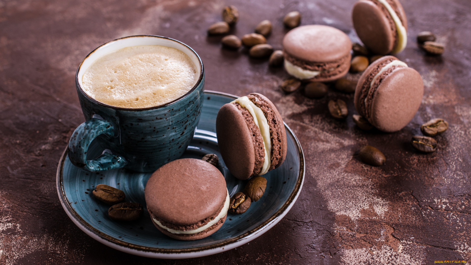 еда, макаруны, кофе, крем, french, macaron, десерт, выпечка, sweet, coffee, cup, almond, печенье, cookies