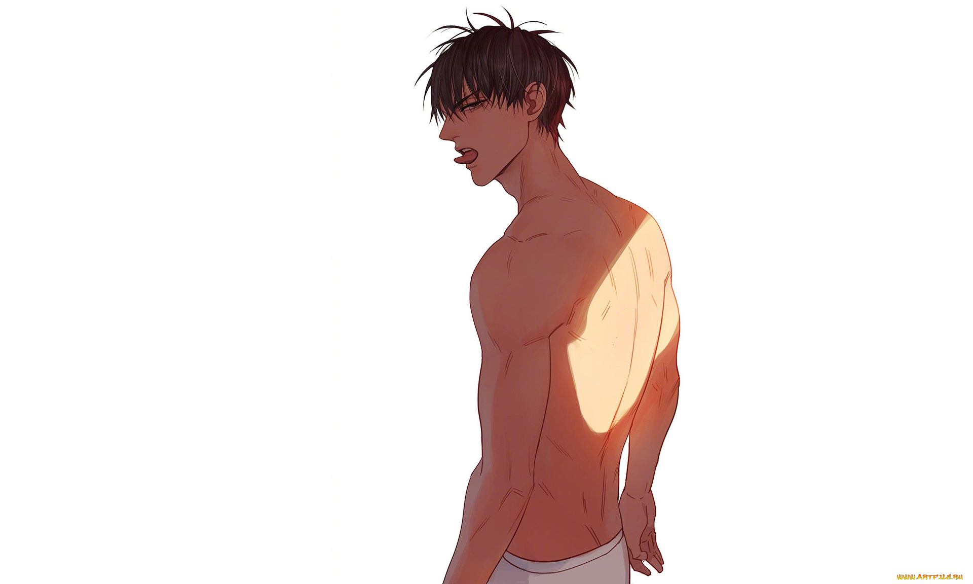 аниме, 19, days, парень