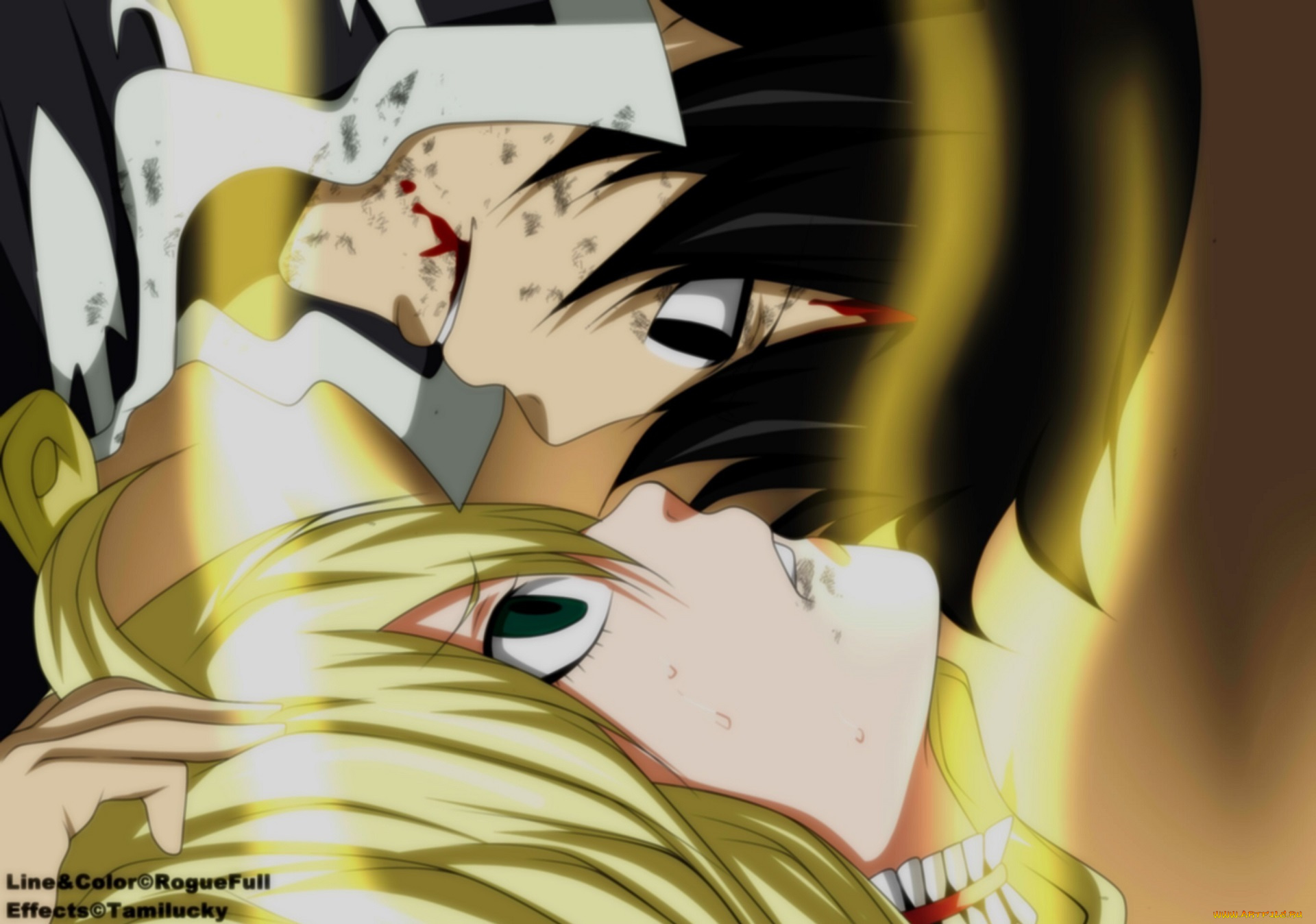 аниме, fairy, tail, мавис, зереф