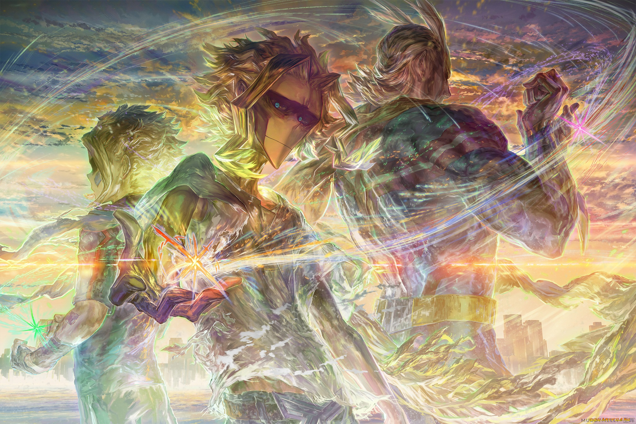 аниме, boku, no, hero, academia, моя, геройская, академия