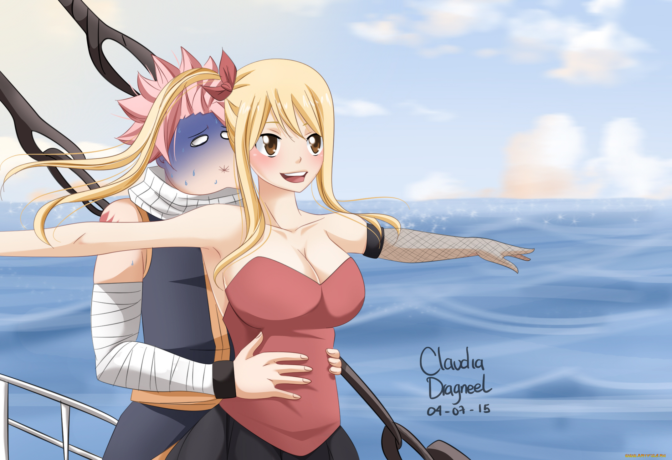 аниме, fairy, tail, хвост, феи