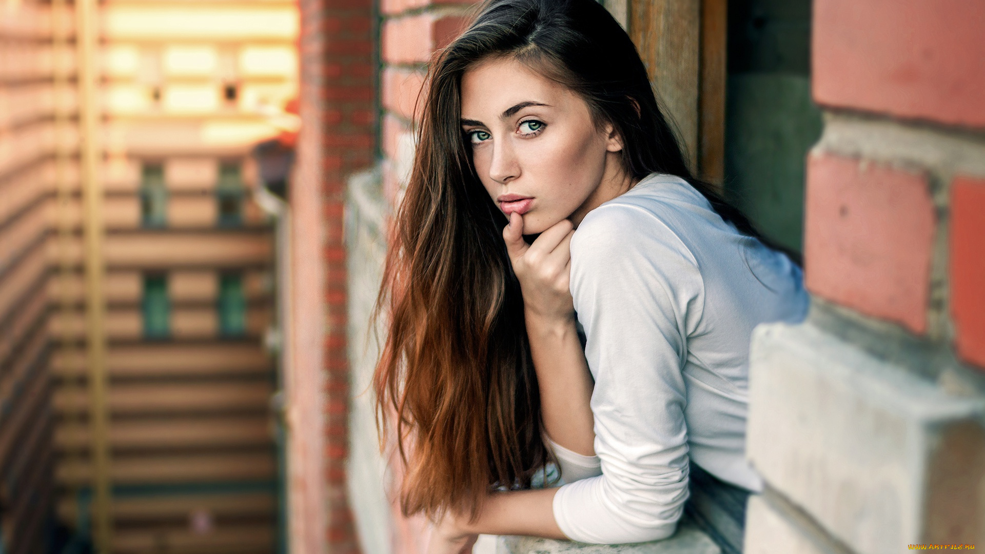 девушка, девушки, -unsort, , брюнетки, темноволосые, модель