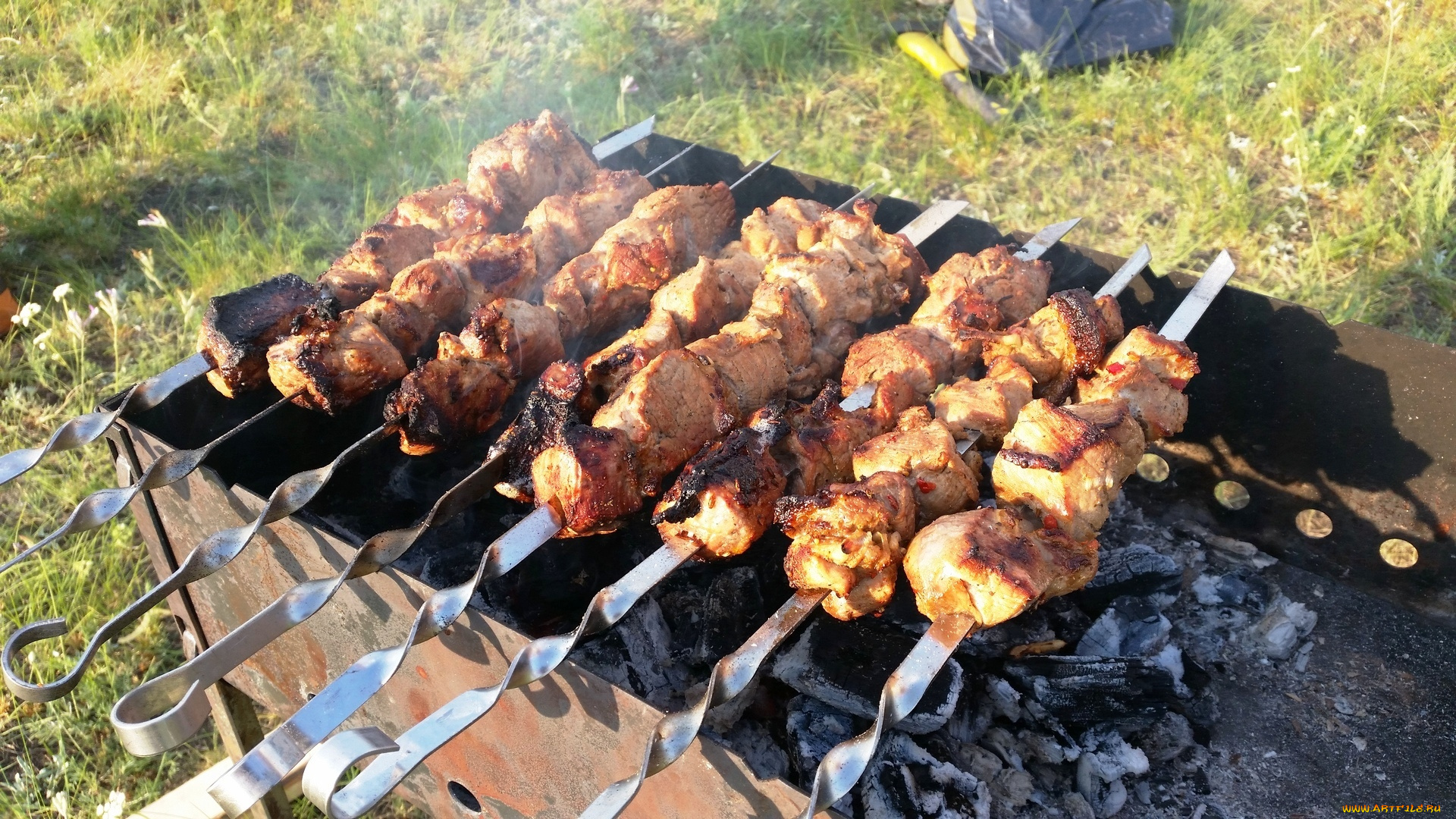 еда, шашлык, , барбекю, мангал, шашлыки