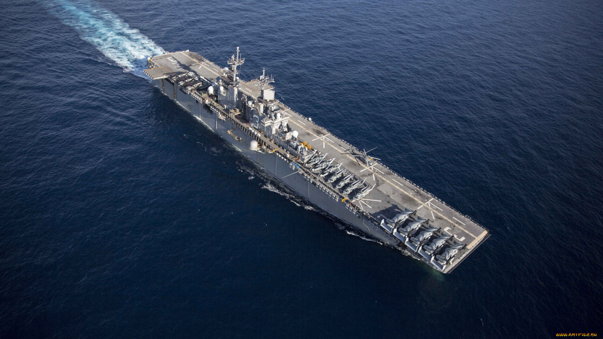 uss, kearsarge, корабли, авианосцы, , вертолётоносцы, вмс, сша, палуба, корабль, авианосец, вид, сверху, wallhaven