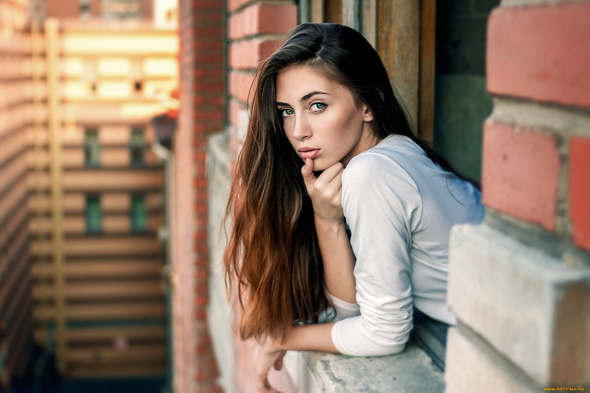 девушка, девушки, -unsort, , брюнетки, темноволосые, модель