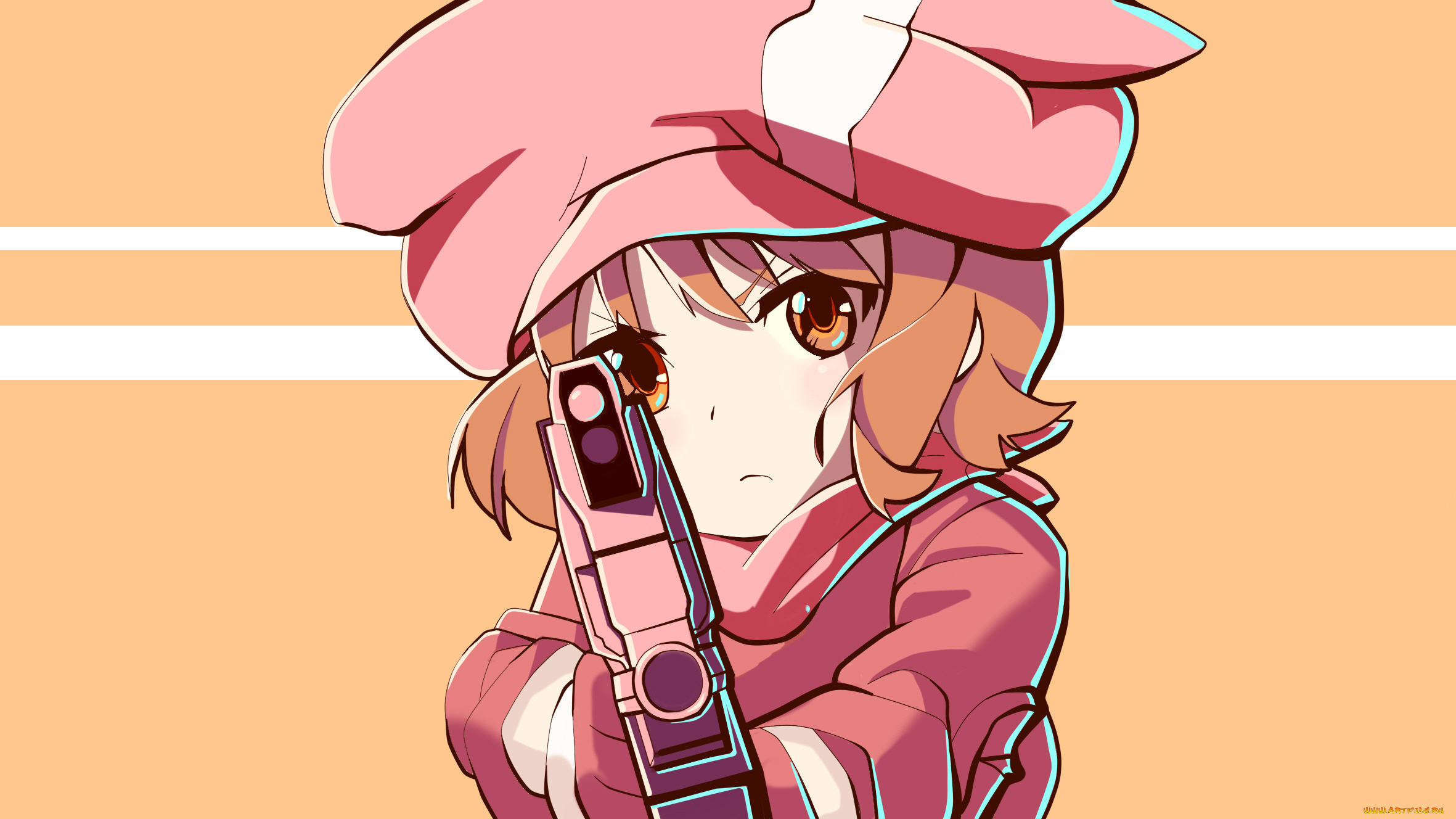 аниме, sword, art, online, девушка