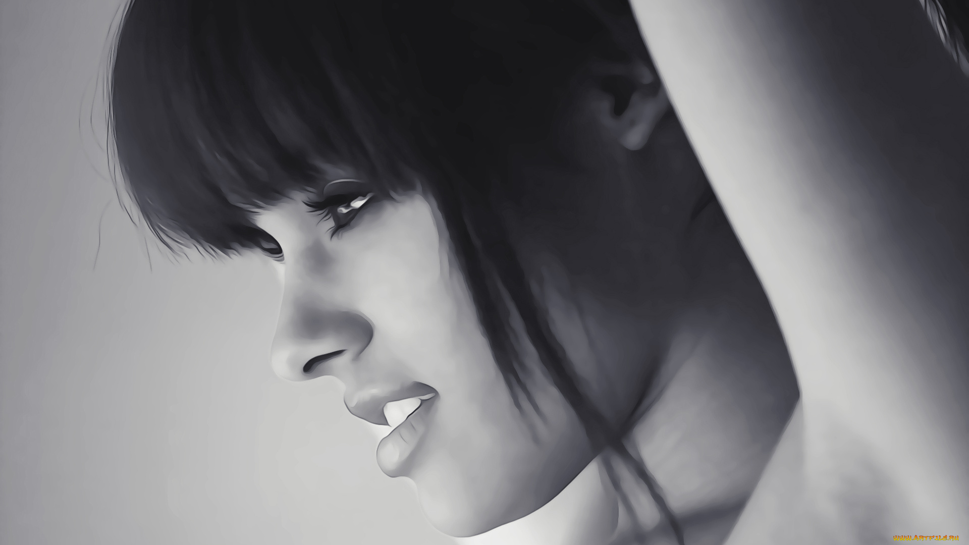 календари, компьютерный, дизайн, лицо, calendar, женщина, девушка, 2019, профиль