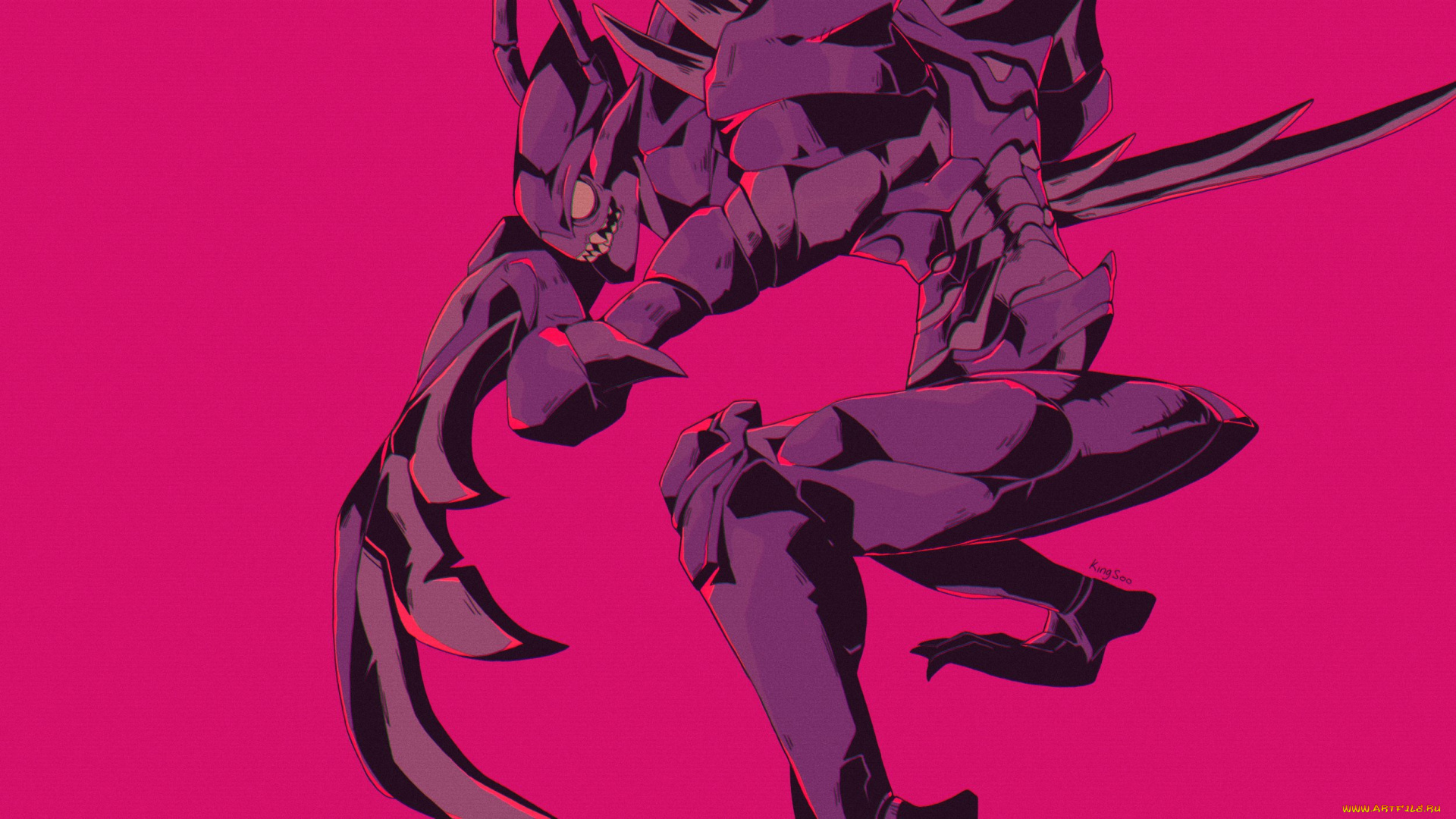 видео, игры, league, of, legends, монстр, khazix