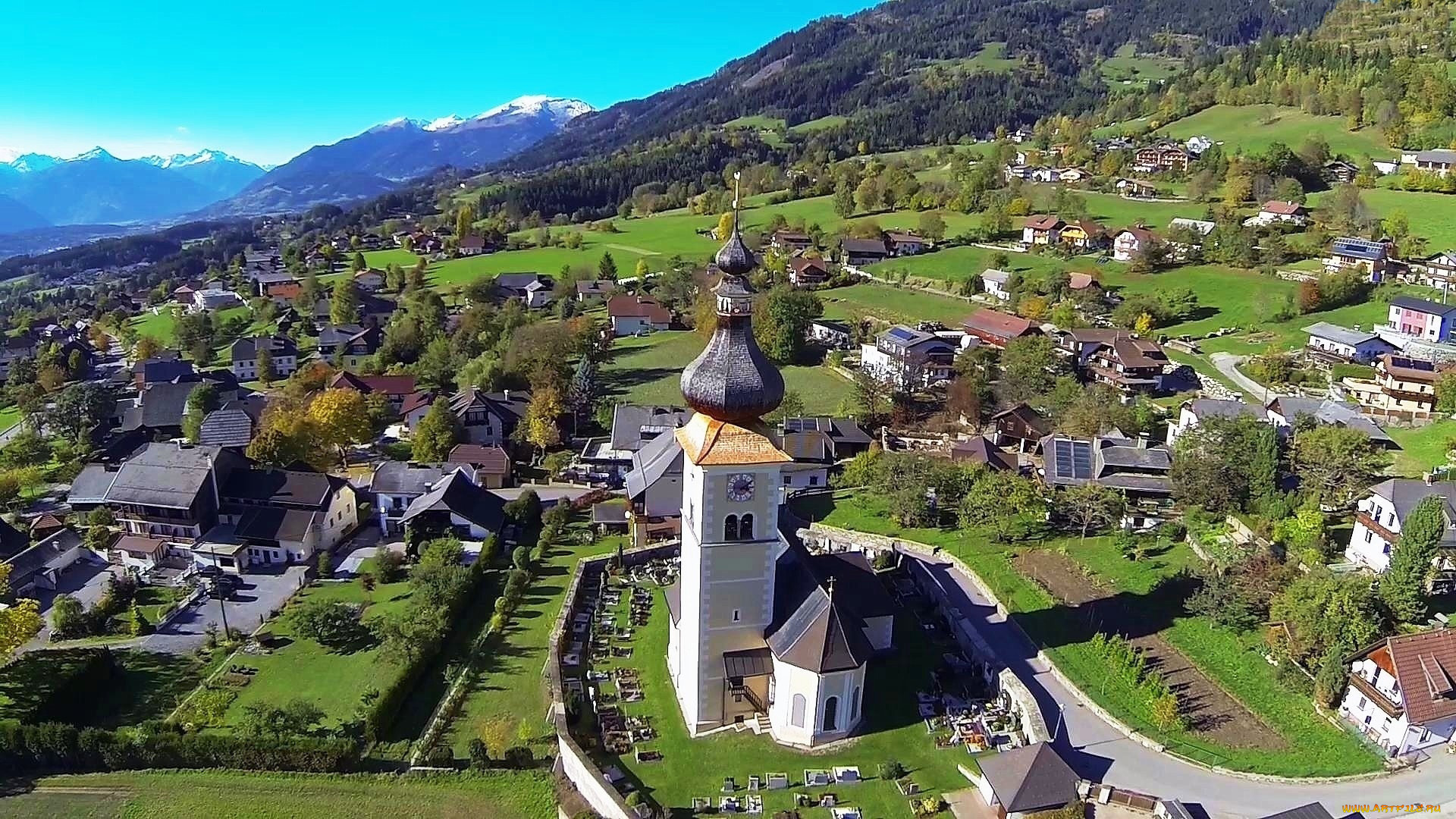 obermillstatt, austria, города, -, католические, соборы, , костелы, , аббатства