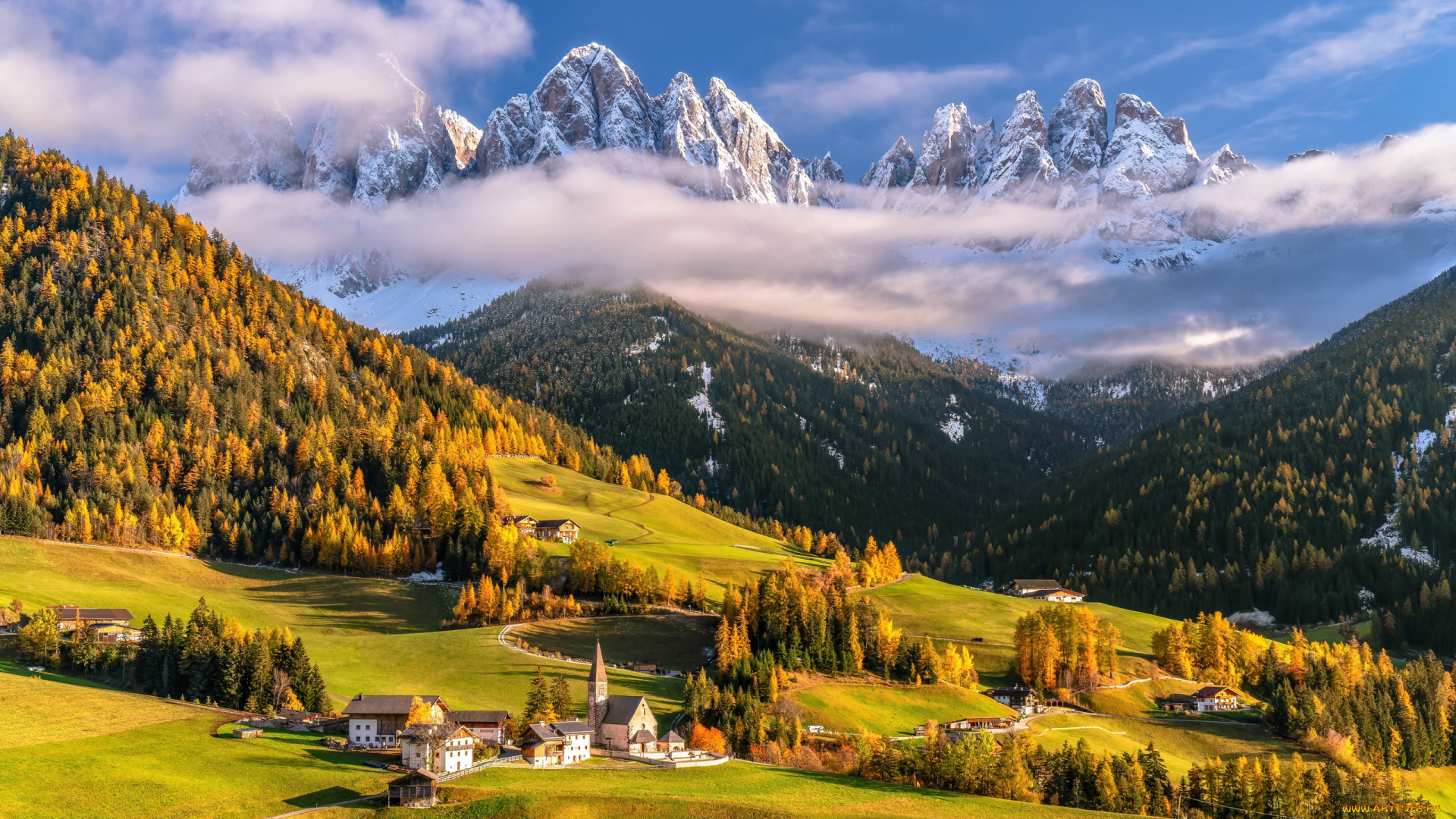 val, di, funes, santa, maddalena, italy, города, валь-де-фюнес, , санта-маддалена, , италия, val, di, funes, santa, maddalena