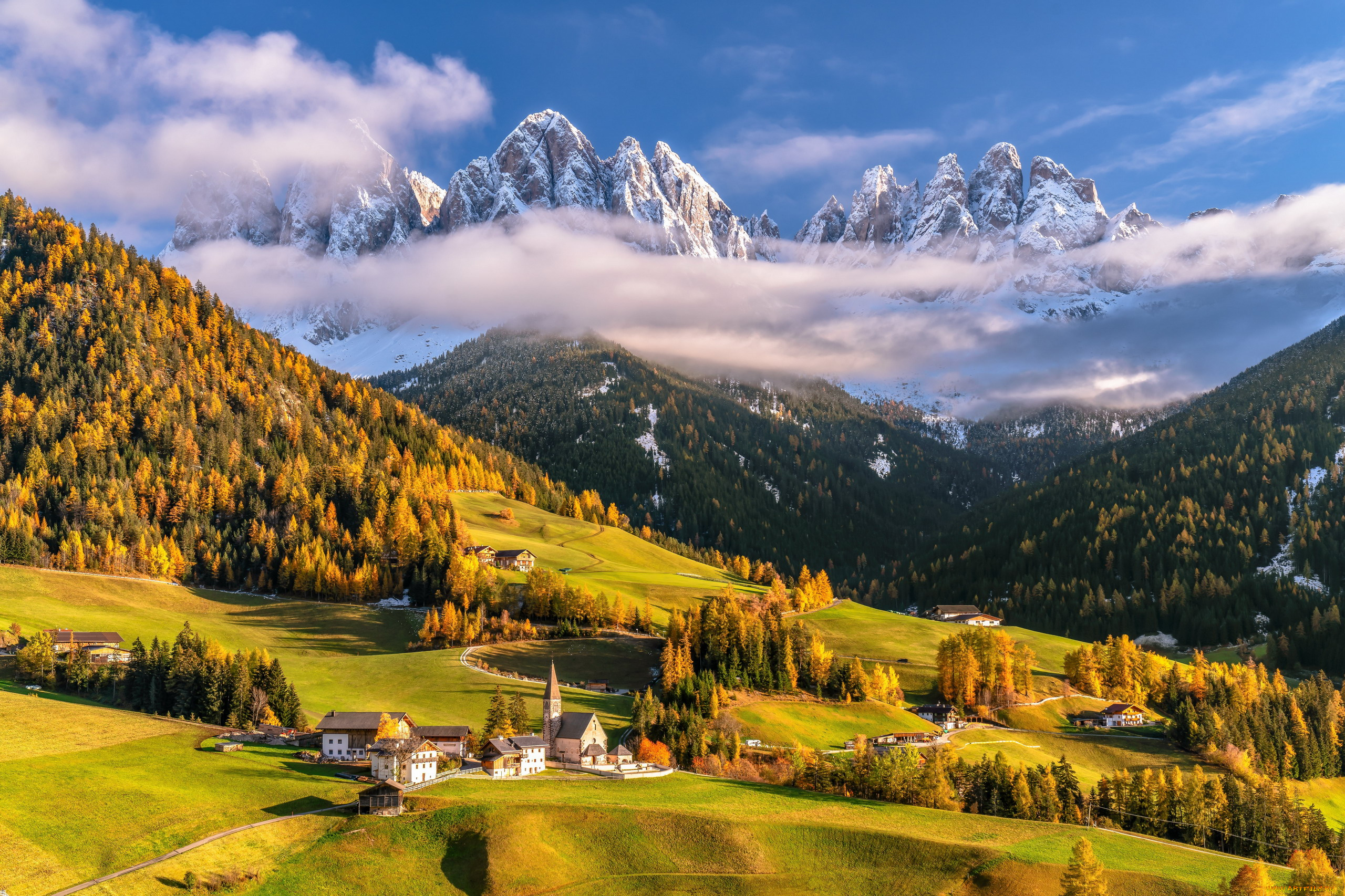 val, di, funes, santa, maddalena, italy, города, валь-де-фюнес, , санта-маддалена, , италия, val, di, funes, santa, maddalena