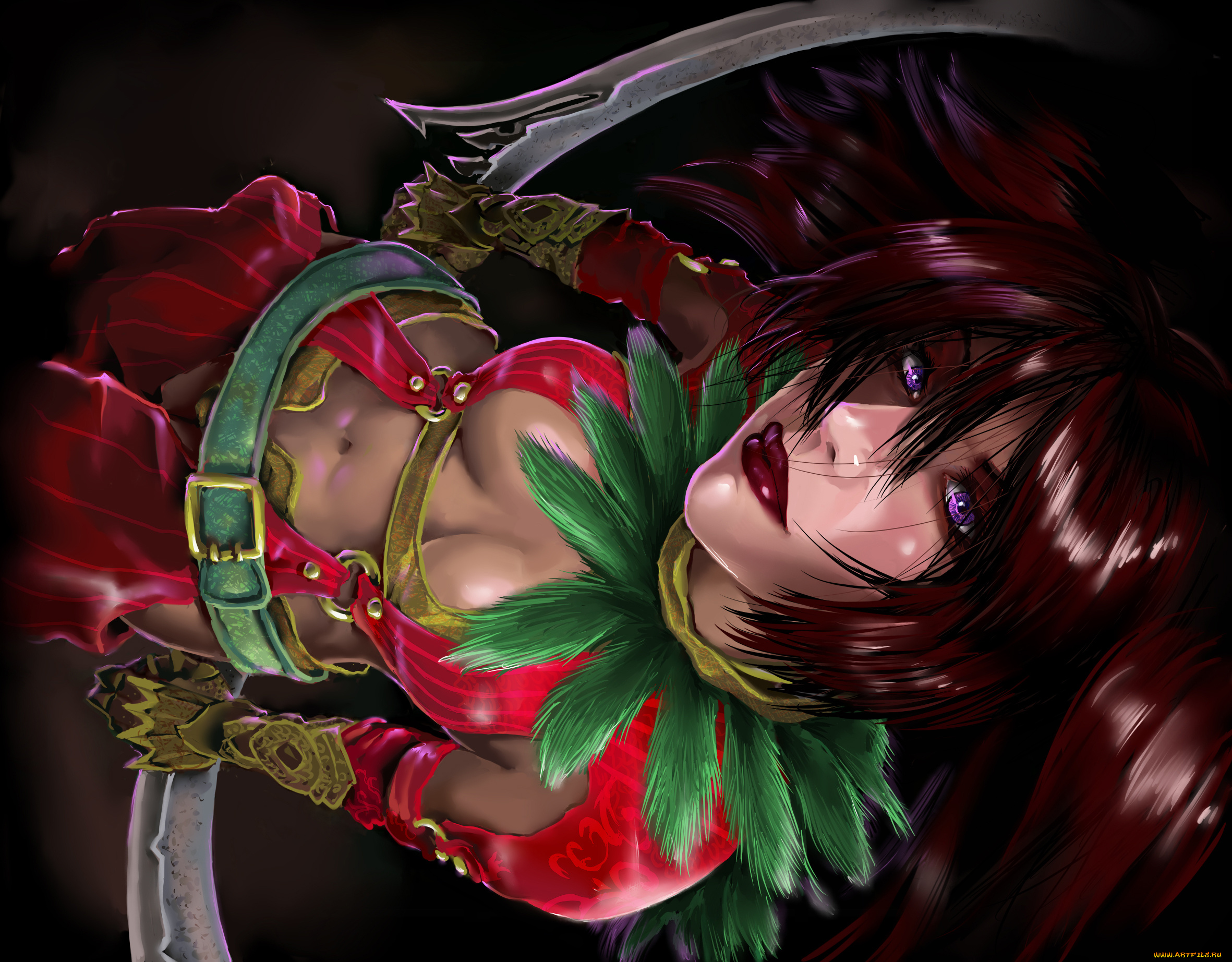 soul, calibur, видео, игры, soulcalibur, девушка, фон, взгляд, униформа, меч