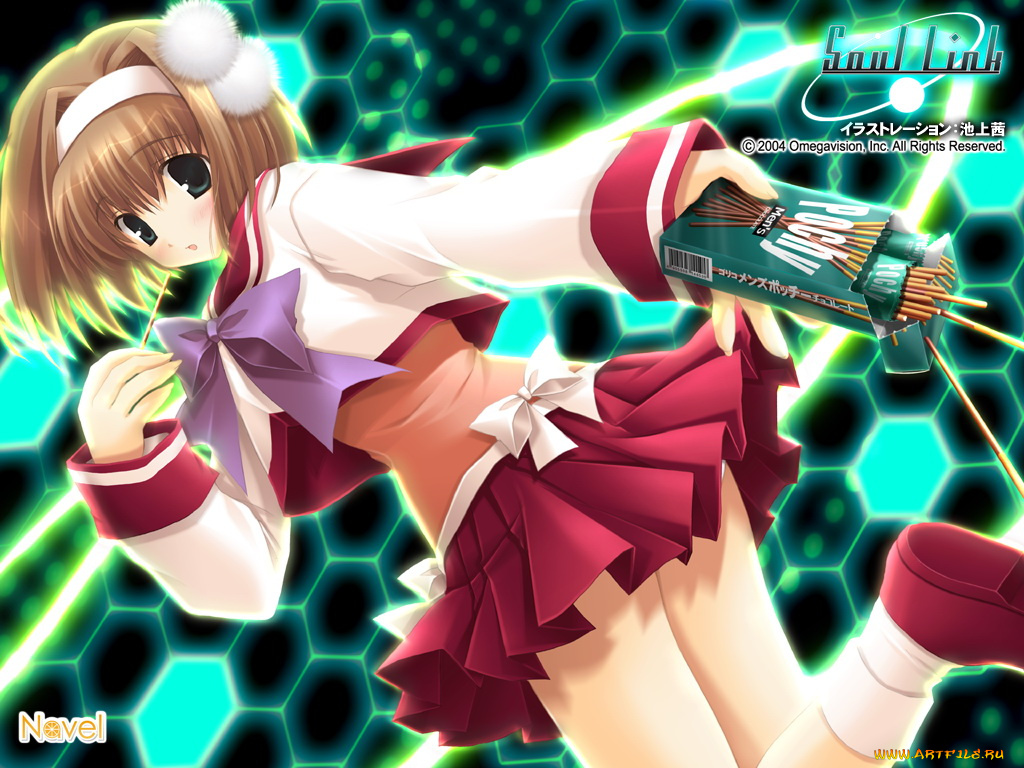 аниме, soul, link