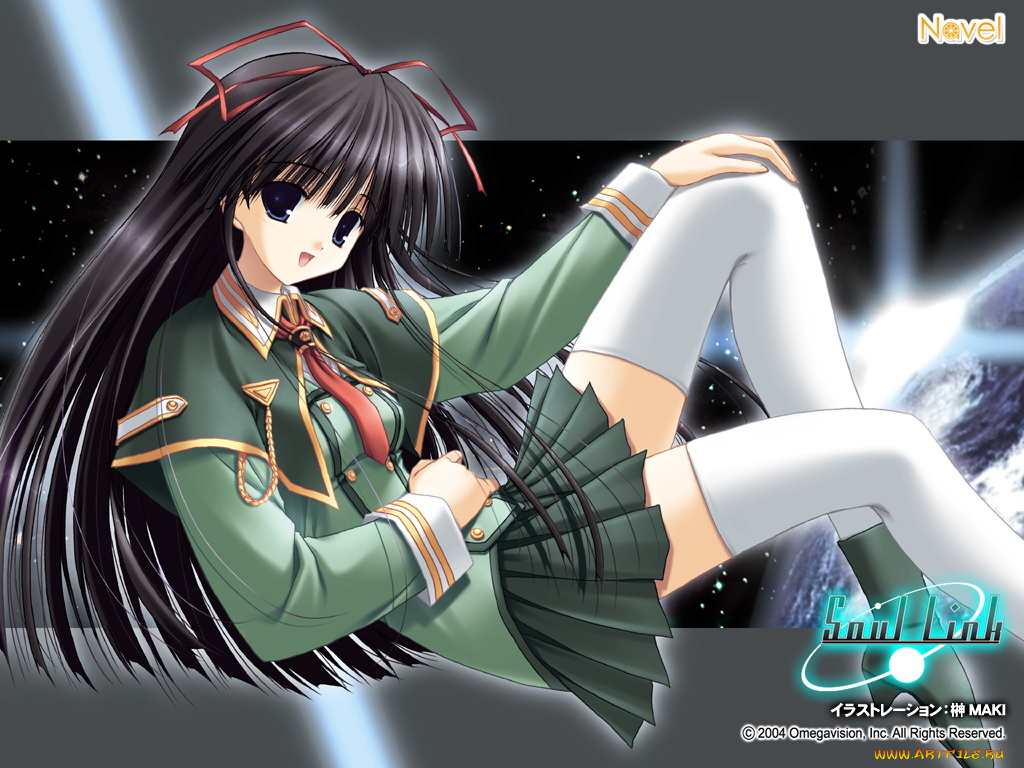 аниме, soul, link