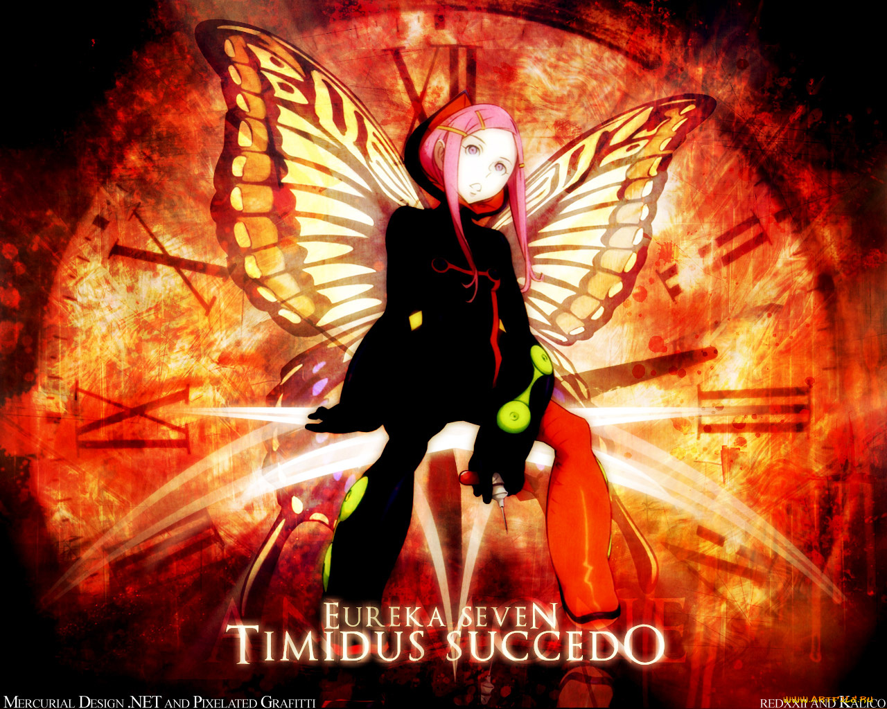 аниме, eureka, seven