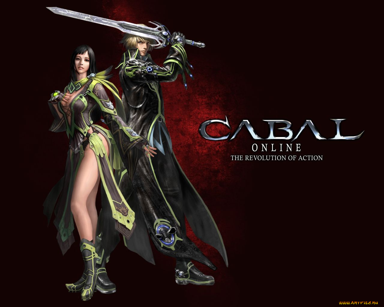 видео, игры, cabal, online, the, revolution, of, action