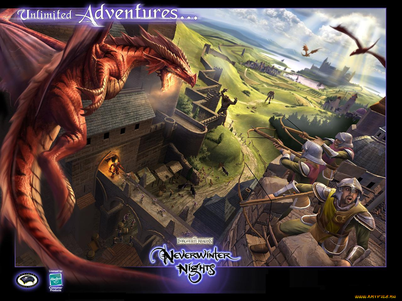 видео, игры, neverwinter, nights