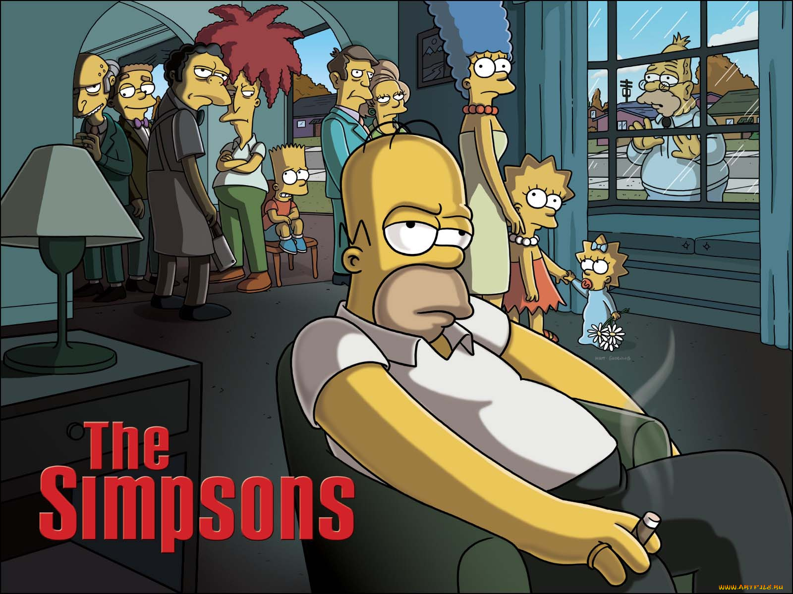 мультфильмы, the, simpsons