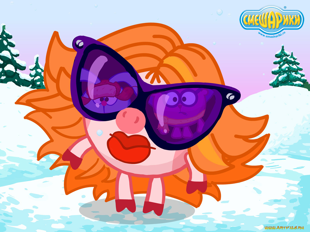 мультфильмы, смешарики