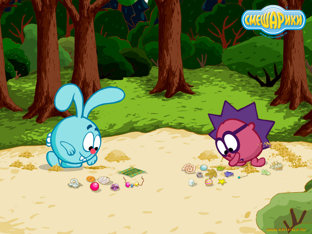 мультфильмы, смешарики