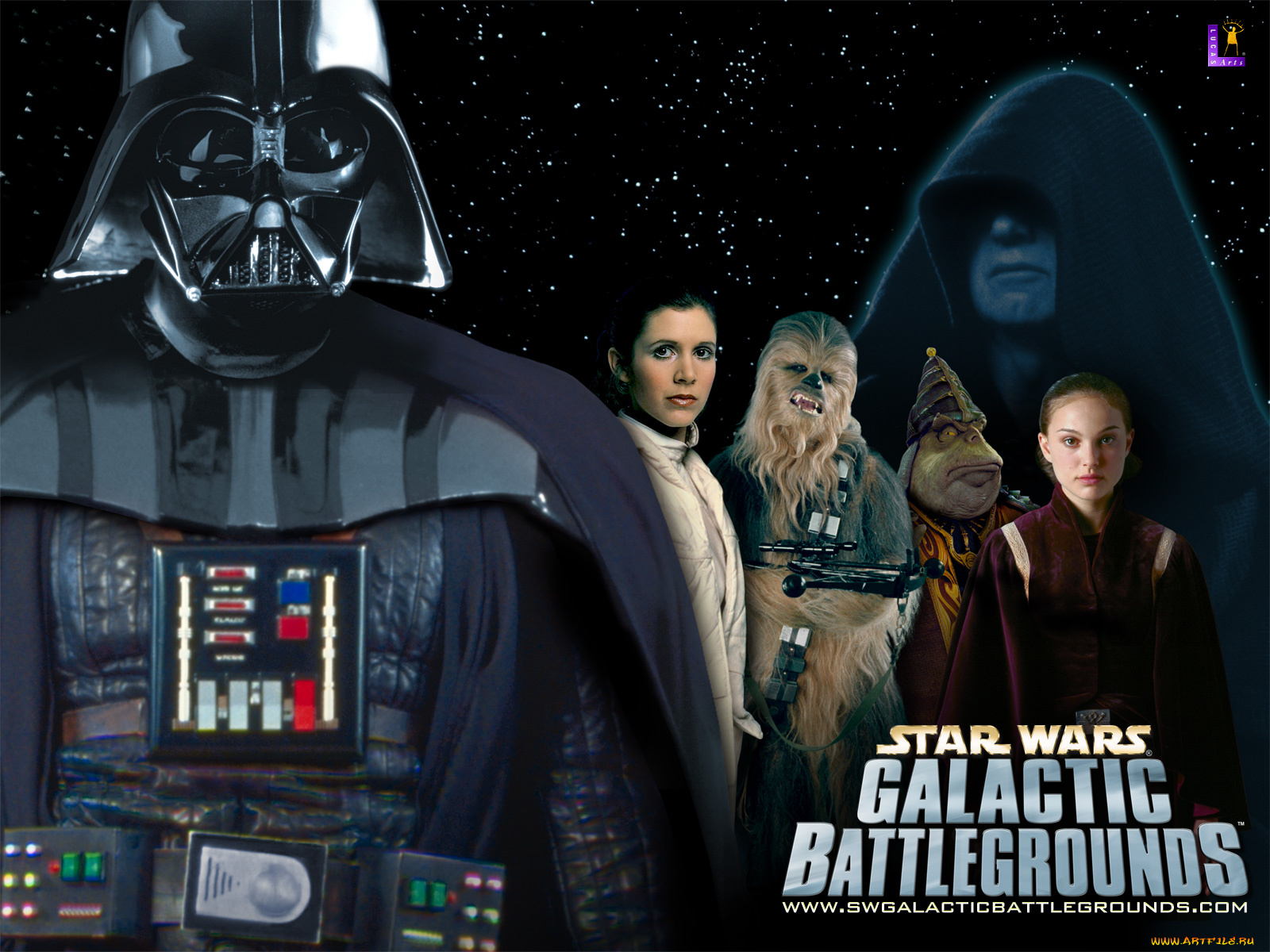 star, wars, galactic, battlegrounds, видео, игры
