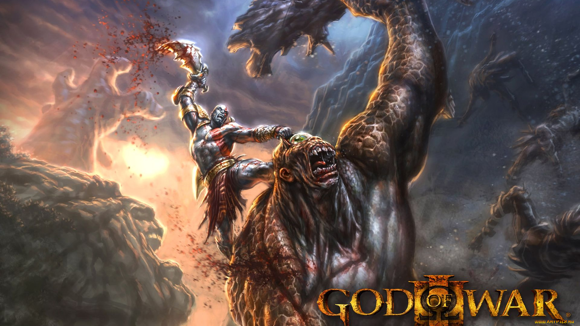 god, of, war, iii, видео, игры