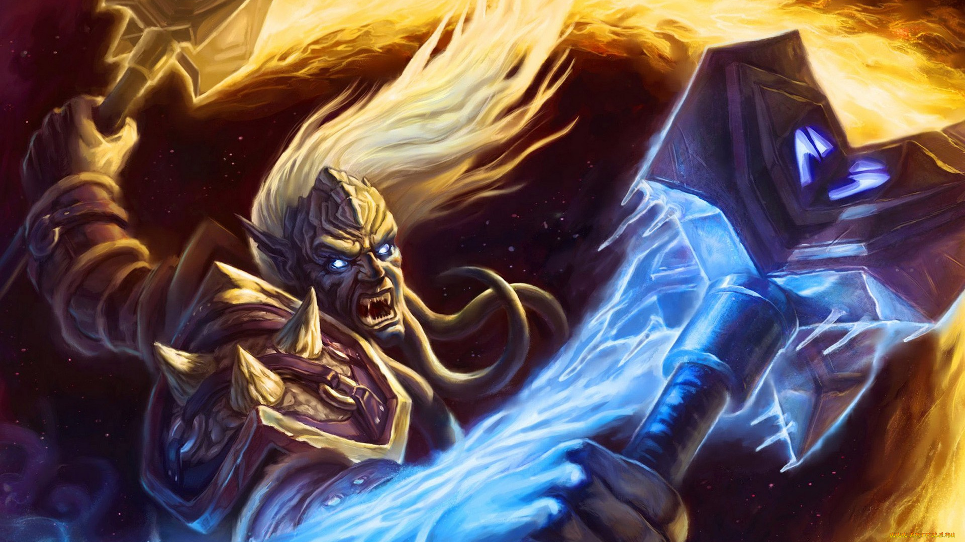 world, of, warcraft, trading, card, game, видео, игры