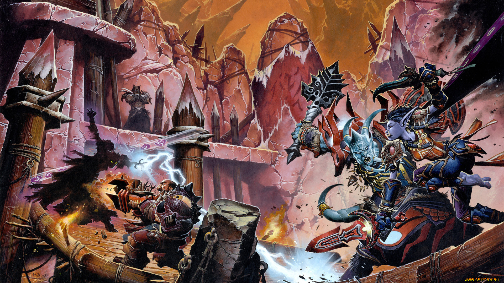 world, of, warcraft, видео, игры, trading, card, game