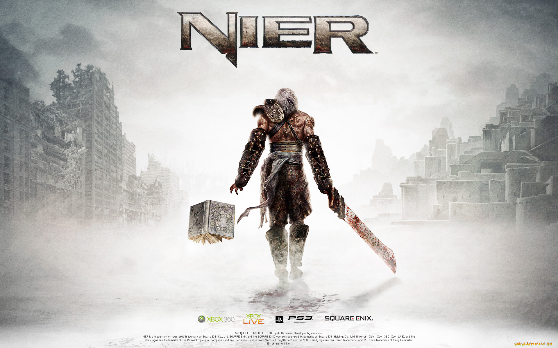 nier, видео, игры