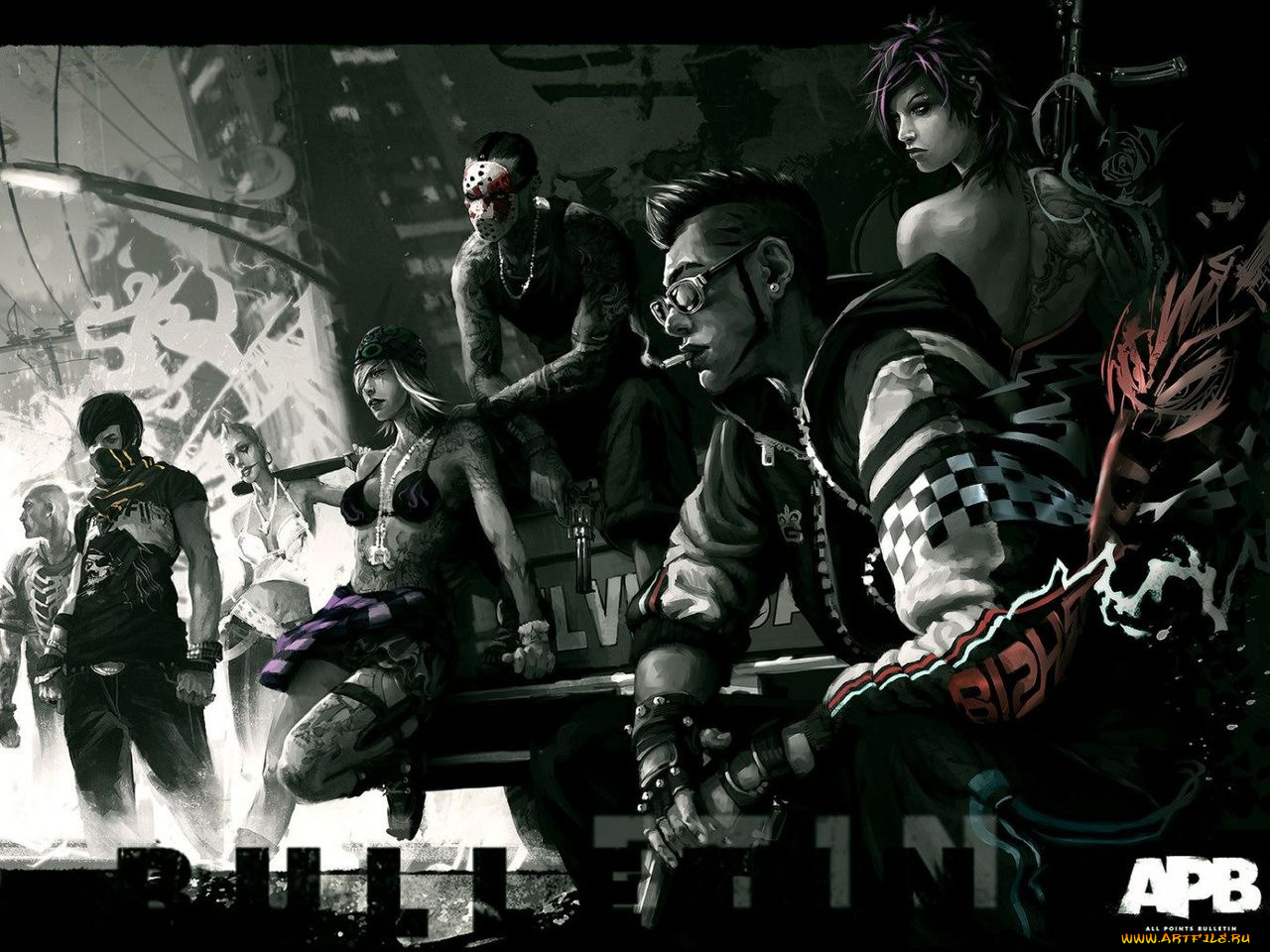 all, points, bulletin, apb, видео, игры