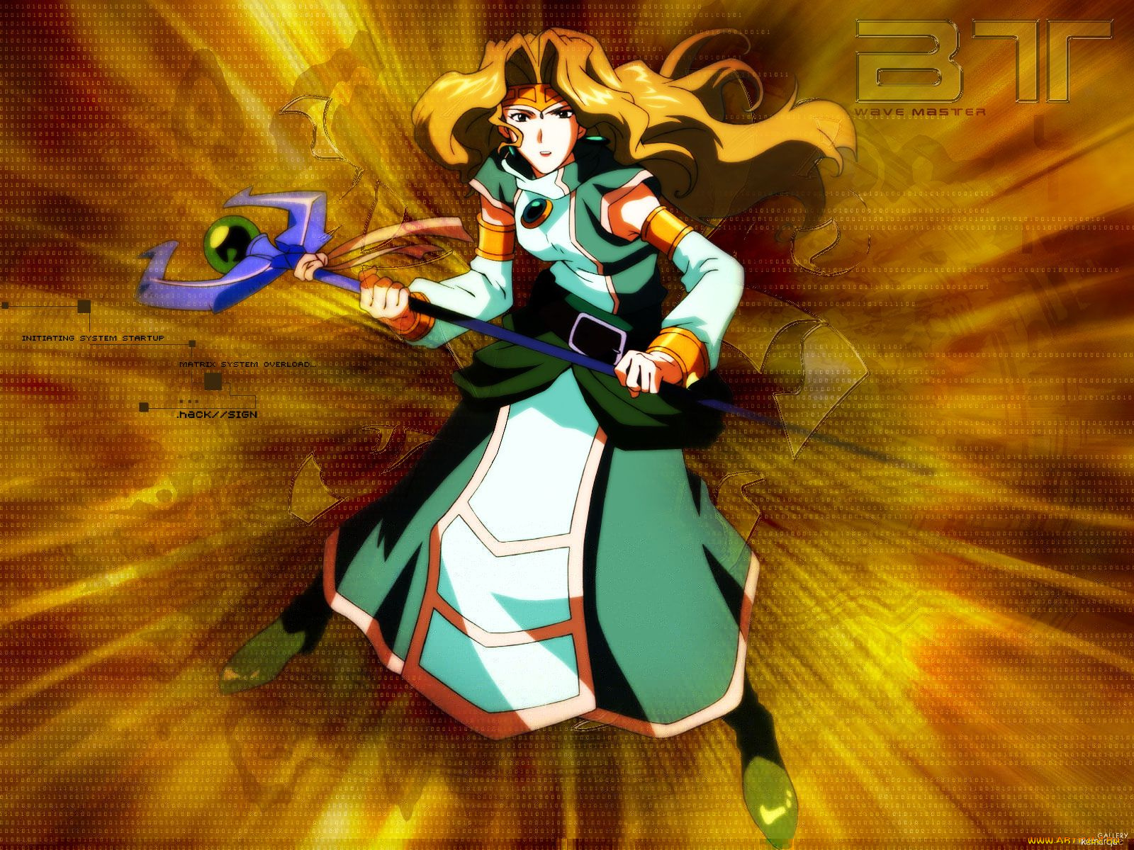 аниме, hack, sign