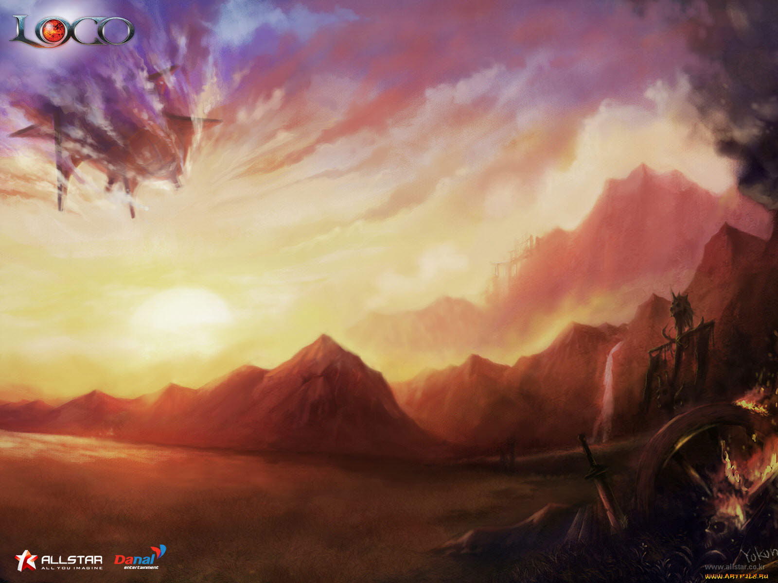 видео, игры, land, of, chaos, online