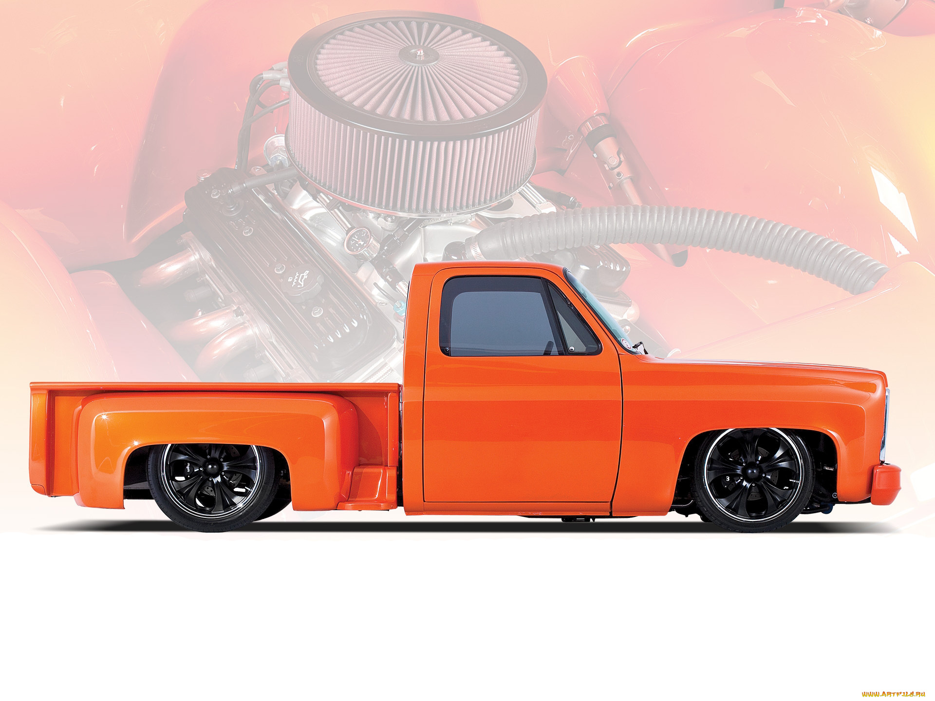 автомобили, custom, pick, up