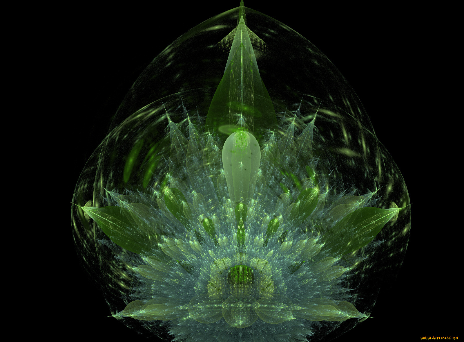 3д, графика, fractal, фракталы, абстракция