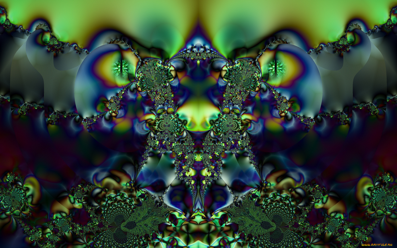 3д, графика, fractal, фракталы, фрактал, узор, тёмный