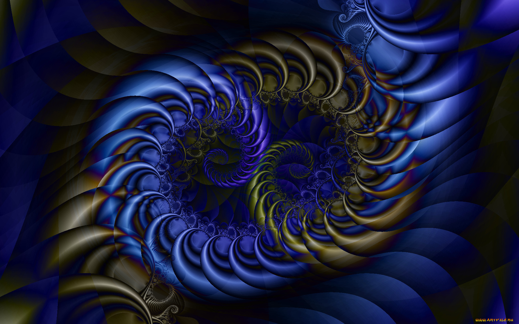 3д, графика, fractal, фракталы, тёмный, узор, фрактал