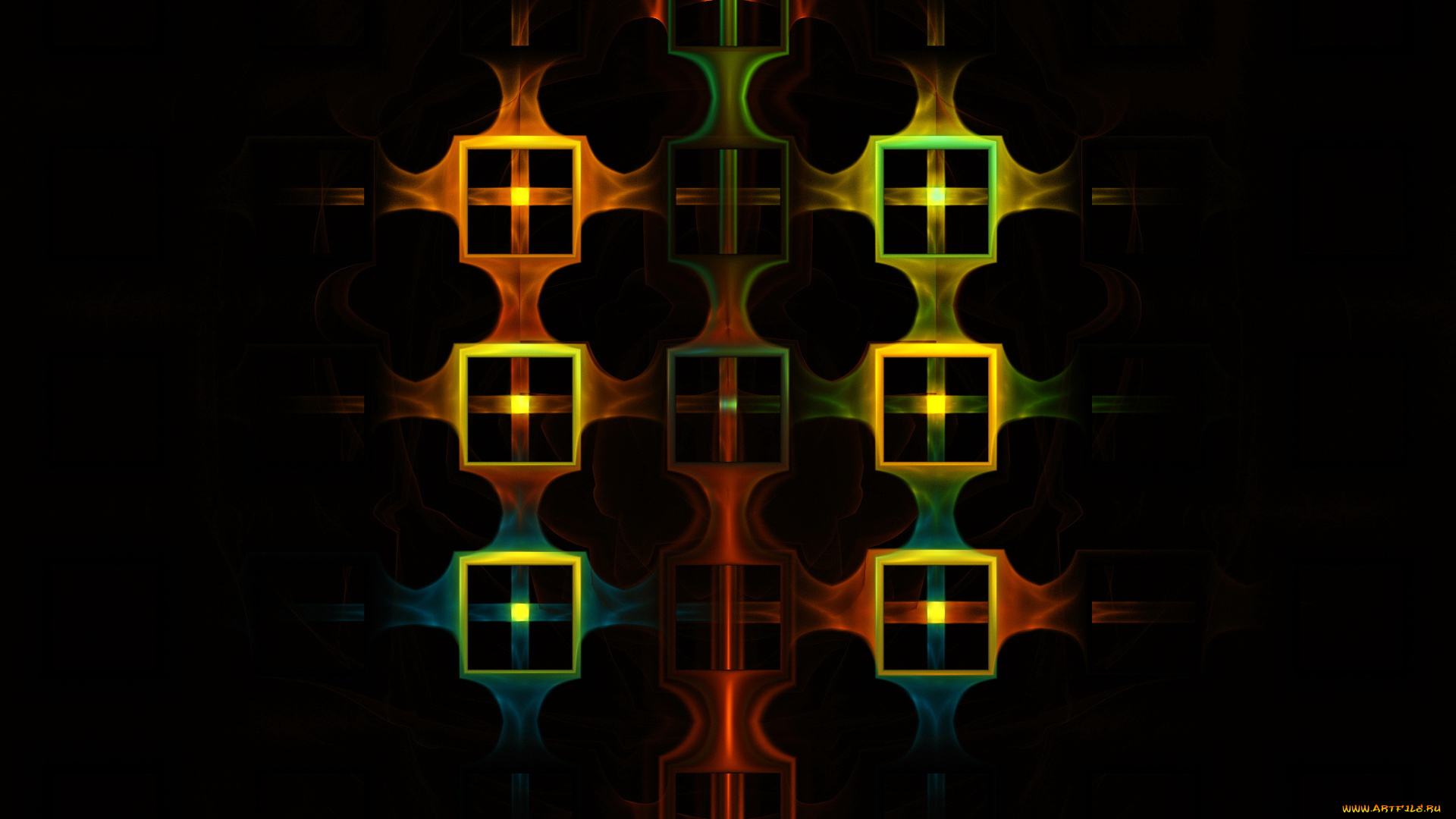 3д, графика, abstract, абстракции, тёмный, абстракция