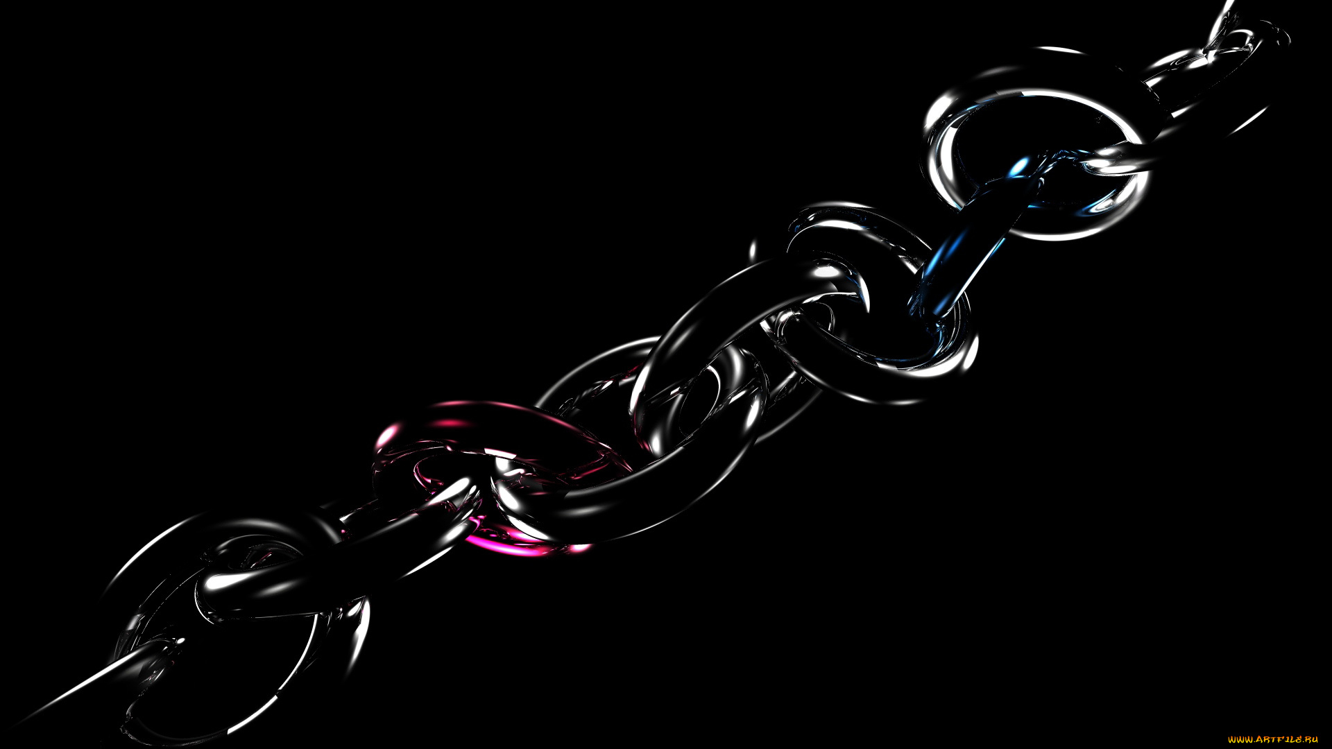 3д, графика, другое, цепь