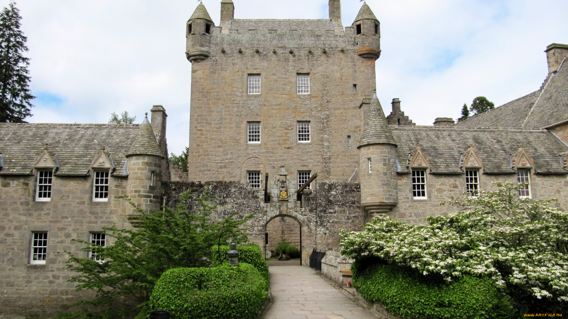 cawdor, castle, scotland, города, дворцы, замки, крепости