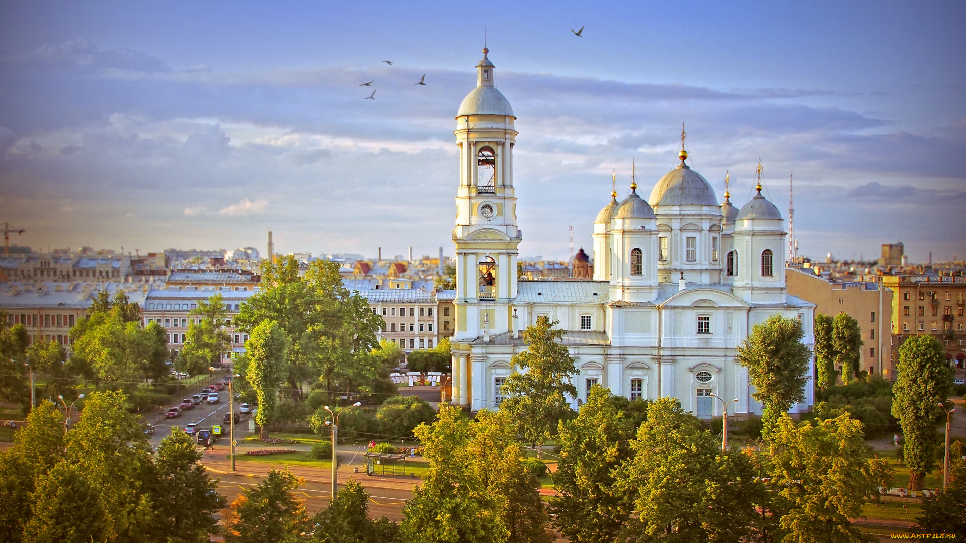 города, православные, церкви, монастыри, собор, улица, россия, санкт-петербург, князь-владимирский, собор