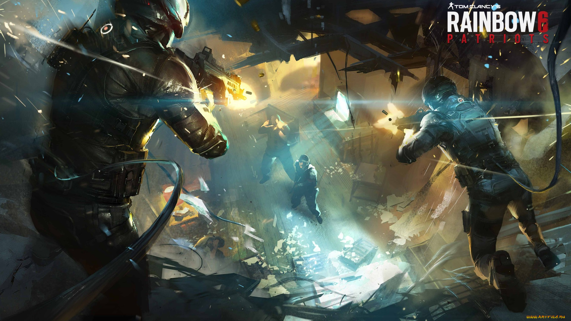 видео, игры, tom, clancy`s, rainbow, patriots, солдаты