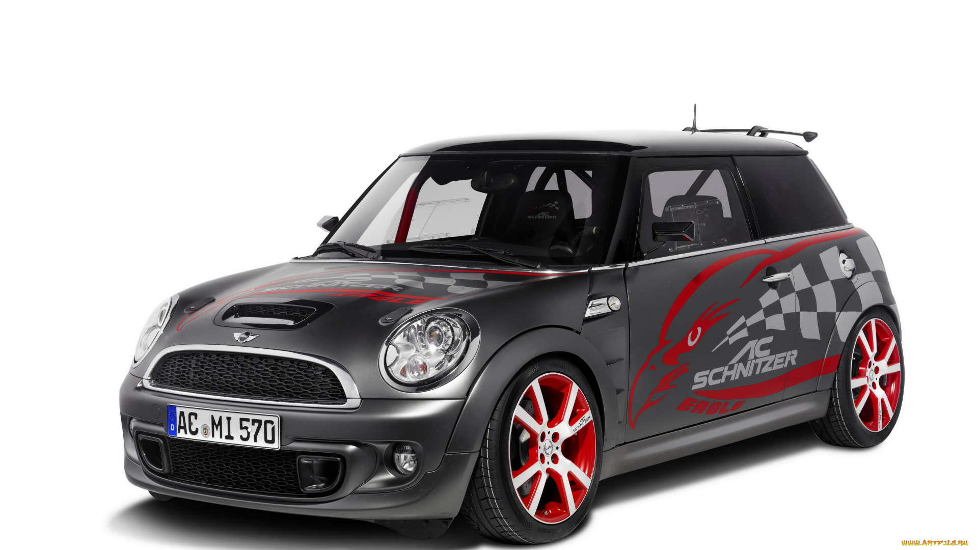 2011, mini, cooper, s, eagle, , ac, schnitzer, автомобили, mini, тюнинг, cooper, eagle, серый
